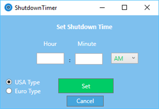 Shutdown Timer Pro (Scheduler) screenshot 1