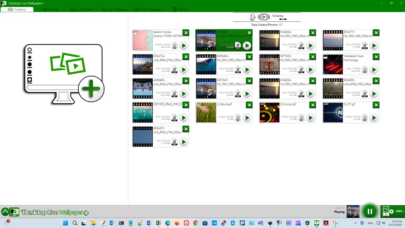 #2. Desktop Live Wallpaper+ (Windows) di: Mobility in Life Applications TEAM