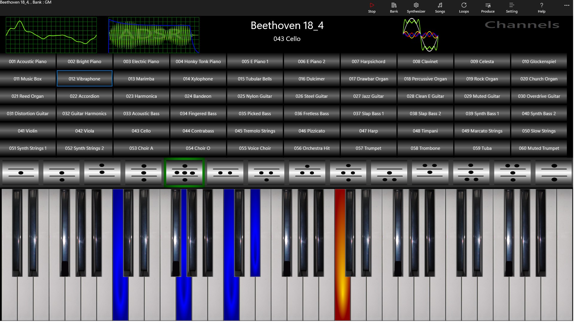 Free Music Keyboard screenshot