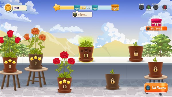 Solitaire TriPeaks Flowers — 6