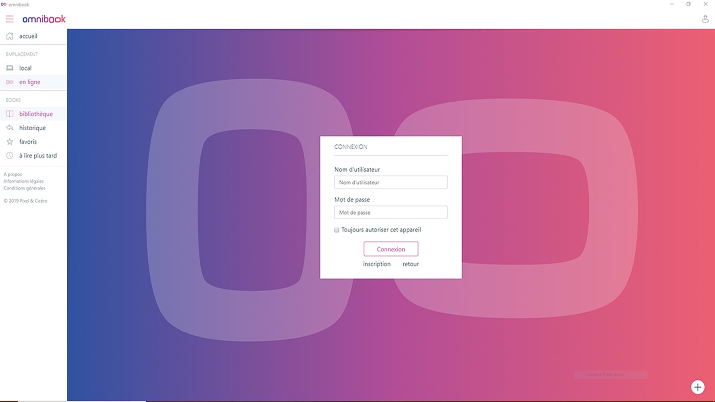 #3. Omnibook (Windows) 由: Pixel et Cicéro