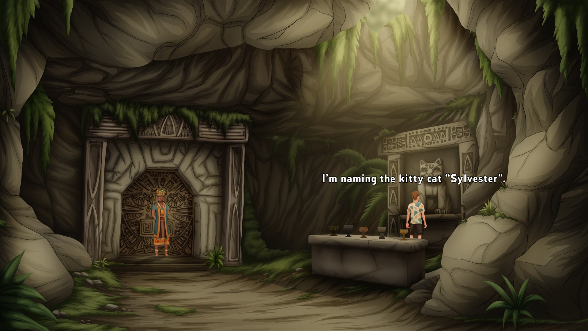 充滿細節的遊戲場景