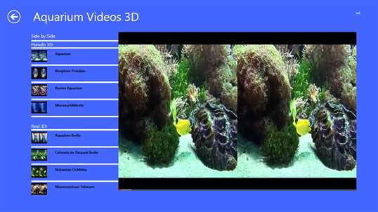 Aquarium Videos 3D screenshot 3