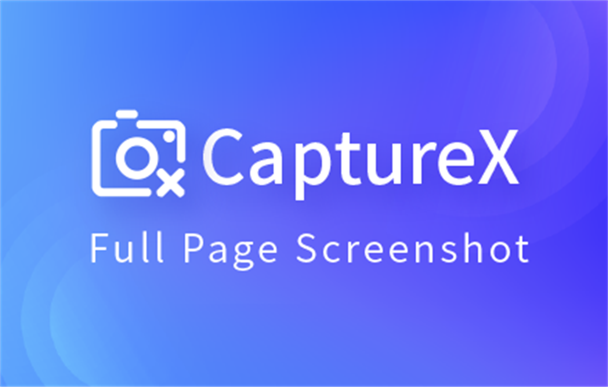 Full Page & Scrollable Areas Screenshot – Capture X