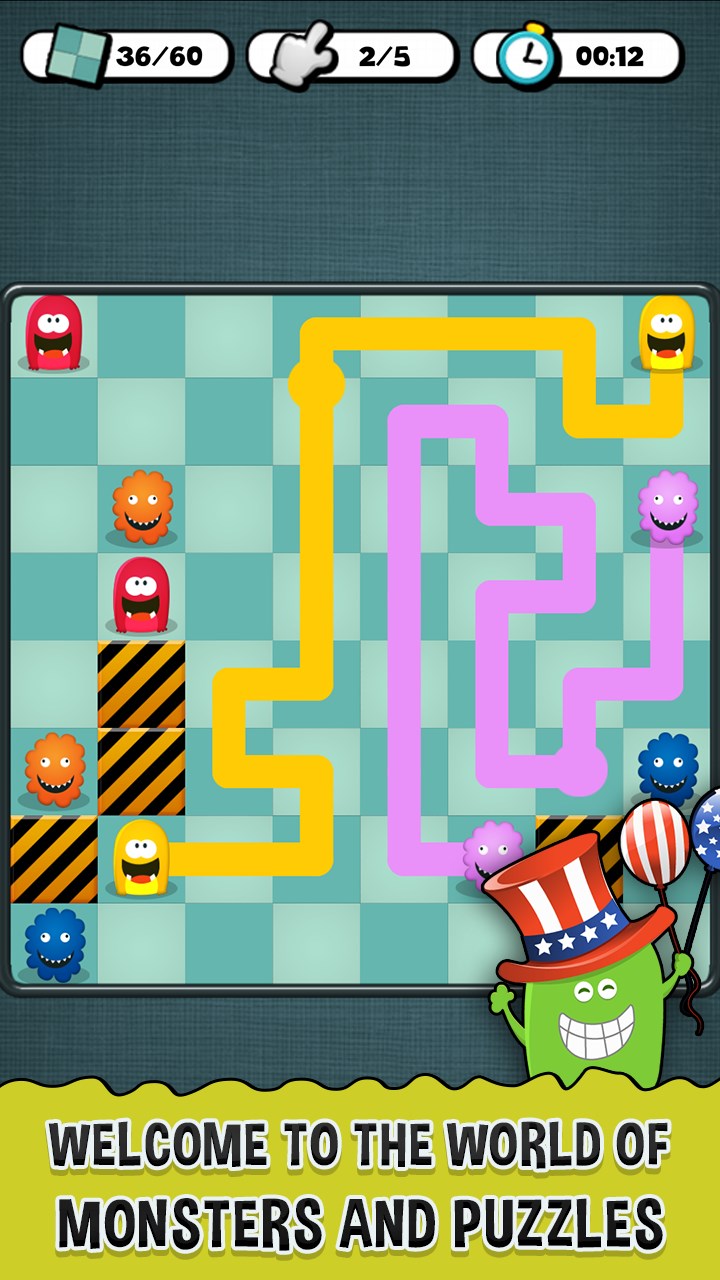 Monster connect game