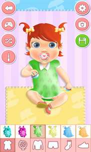 Baby dressup games for girls screenshot 1