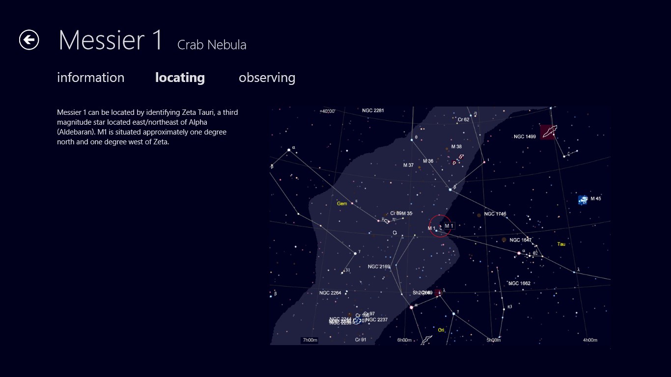 Interactive messier catalog download, Messier 4 (M4)