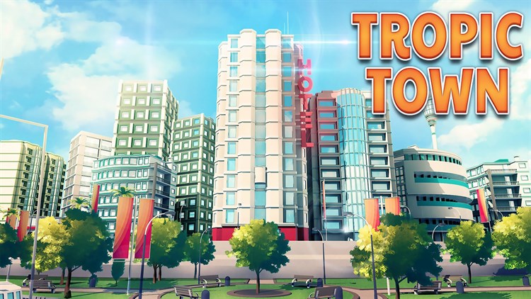 Town Building Games: Tropic City Construction Game - PC - (Windows)
