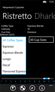 Nespresso's Capsules screenshot 6