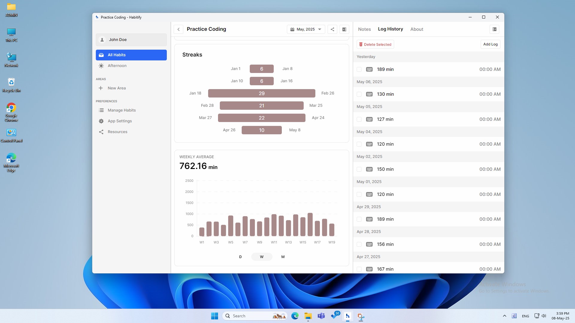 Habitify: Habit Tracker screenshot