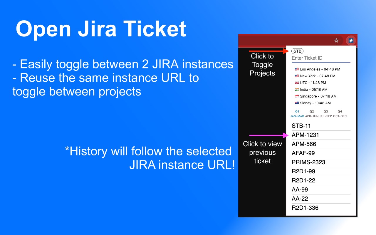 Open JIRA Ticket