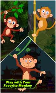 Monkey Fall screenshot 1