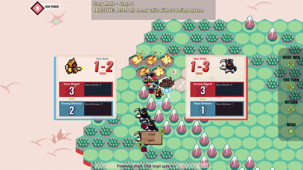 Gem Wizards Tactics screenshot 4