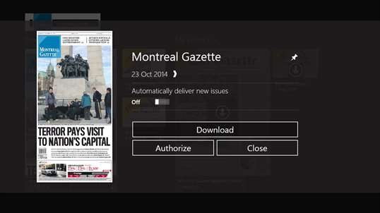 Montreal Gazette ePaper screenshot 4