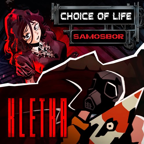SAMOSBOR games bundle: Choice of Life + KLETKA 的方塊畫面