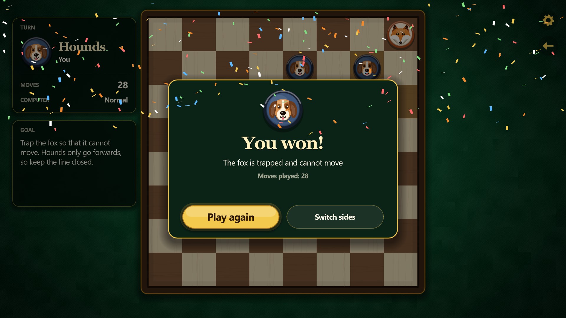 Fox and Hounds screenshot