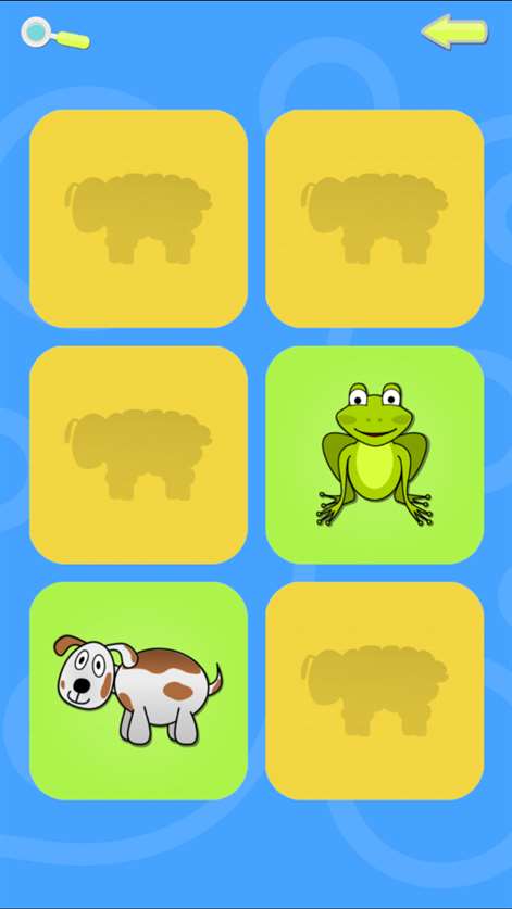 Preschool Memory Match - Farm and Jungle Animal Sounds Screenshots 2