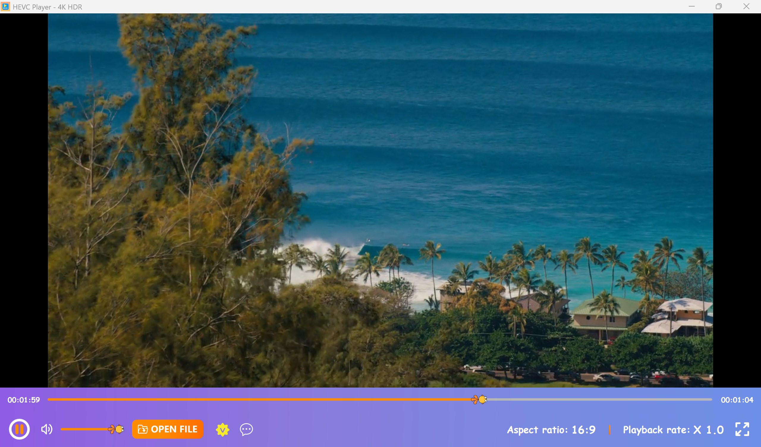 HEVC Player - 4K HDR screenshot