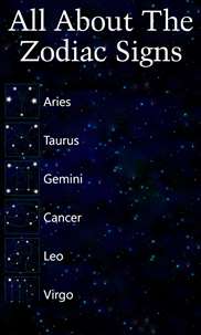 All About The Zodiac Signs screenshot 1