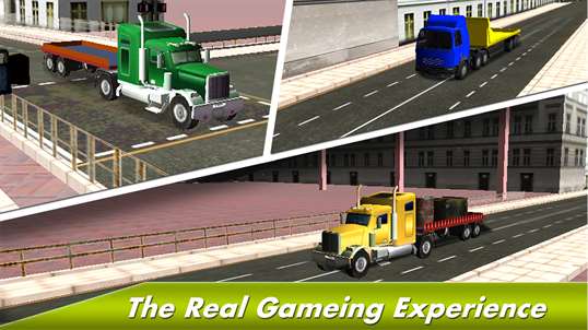Heavy Truck Driver Simulator 3D - City Cargo Duty screenshot 4