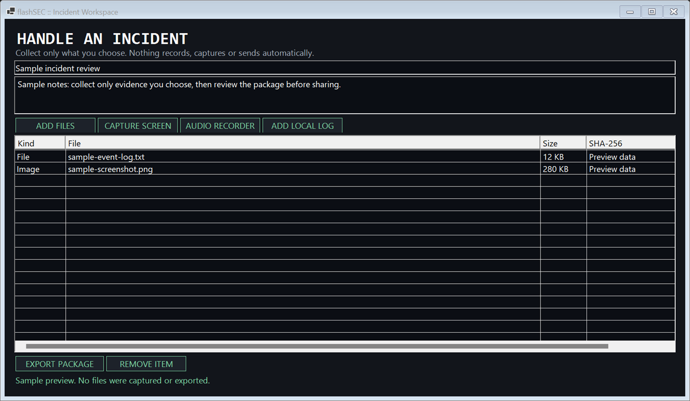 #4. flashSEC (Windows) di: ICITIFY TECH