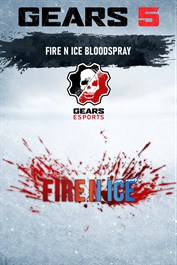 Blutspritzer: Fire N Ice (farbig)