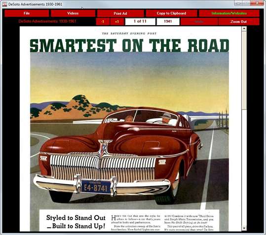 DeSoto Advertisements 1930-1961 screenshot 2
