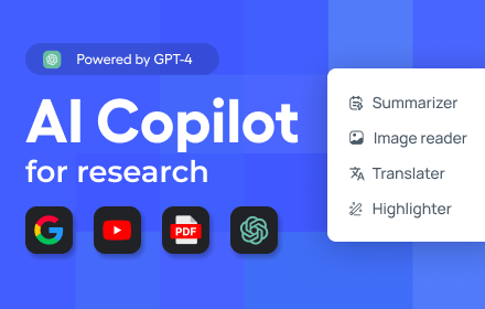 Liner: ChatGPT AI Copilot for Web&YouTube&PDF small promo image