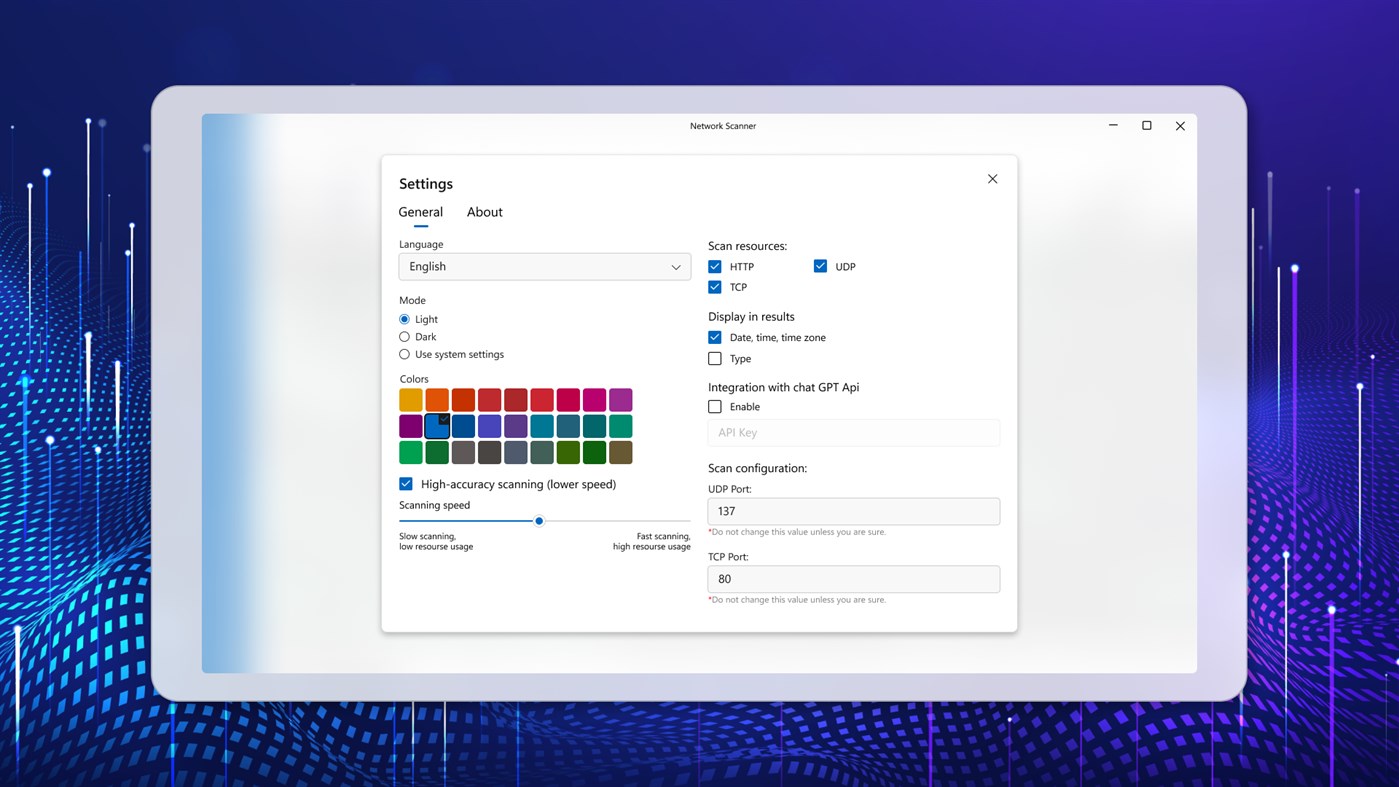 #4. Network Scanner Ultra (Windows) Podle: Art Group