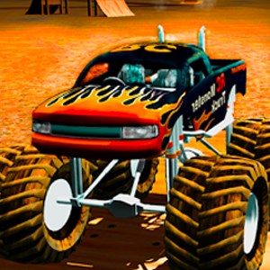 Big Monsters Truck Racing Game