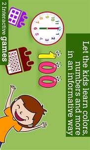 Learn Numbers, Time, Days and Months for kids screenshot 1