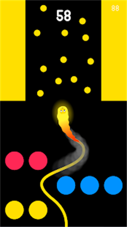 #4. Color Snake Dash (Windows) By: Free Puzzle Games Fan