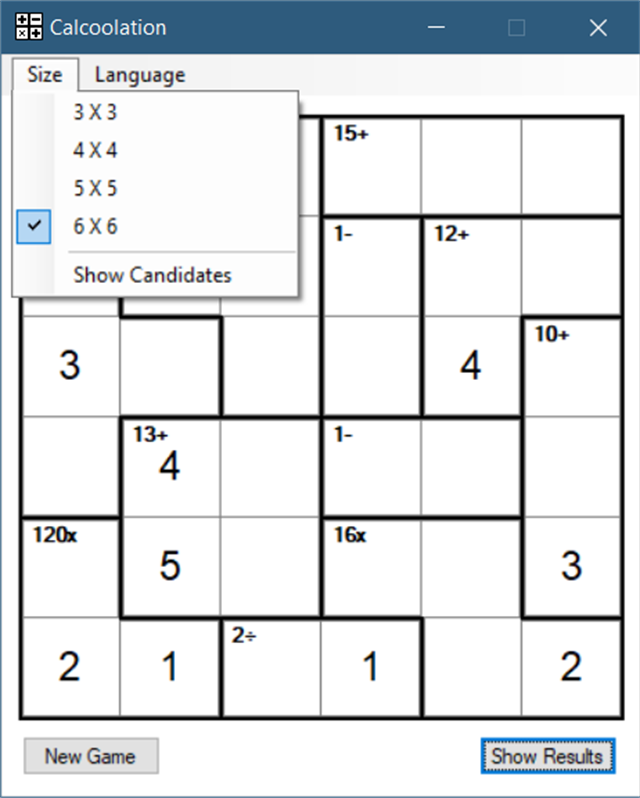 Calcoolation screenshot 1