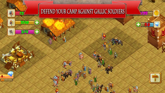 Caesar Empire Wars XBox screenshot 3
