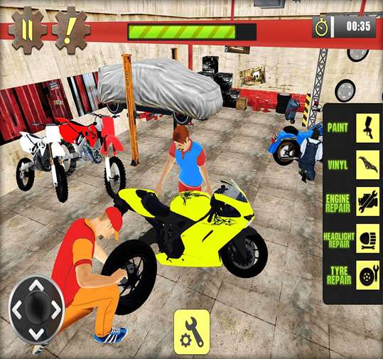 Bike Mechanic Moto Workshop 3D screenshot 4