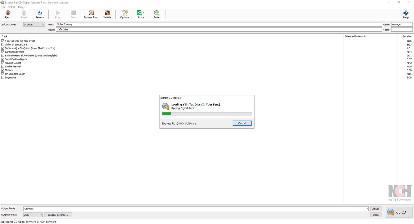 #4. Express Rip (Windows) От: NCH Software