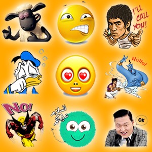 Cool Stickers - Free smileys Stickers