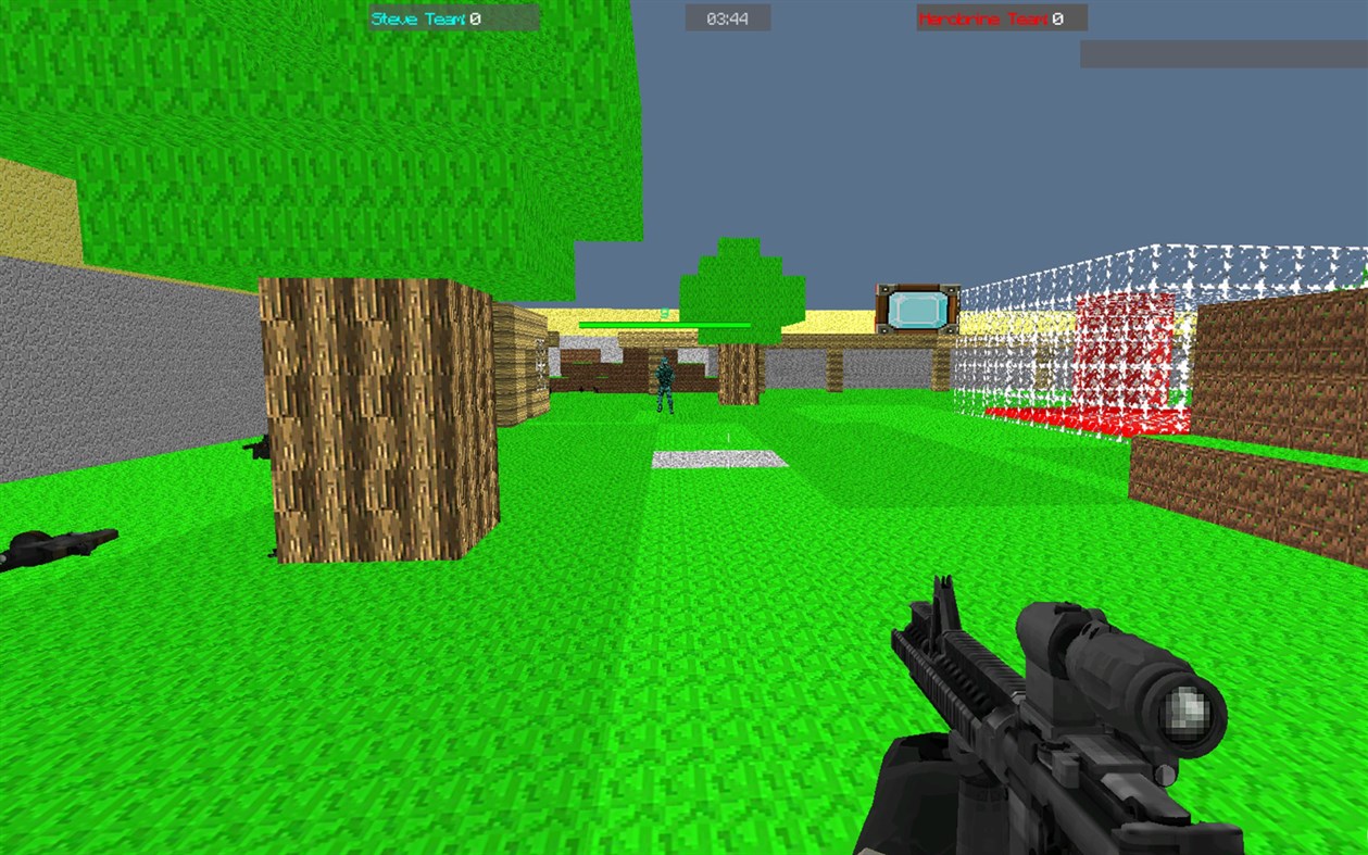 #2. Pixel Combat Online Shooter Games (Windows) Podle: AngryGamez