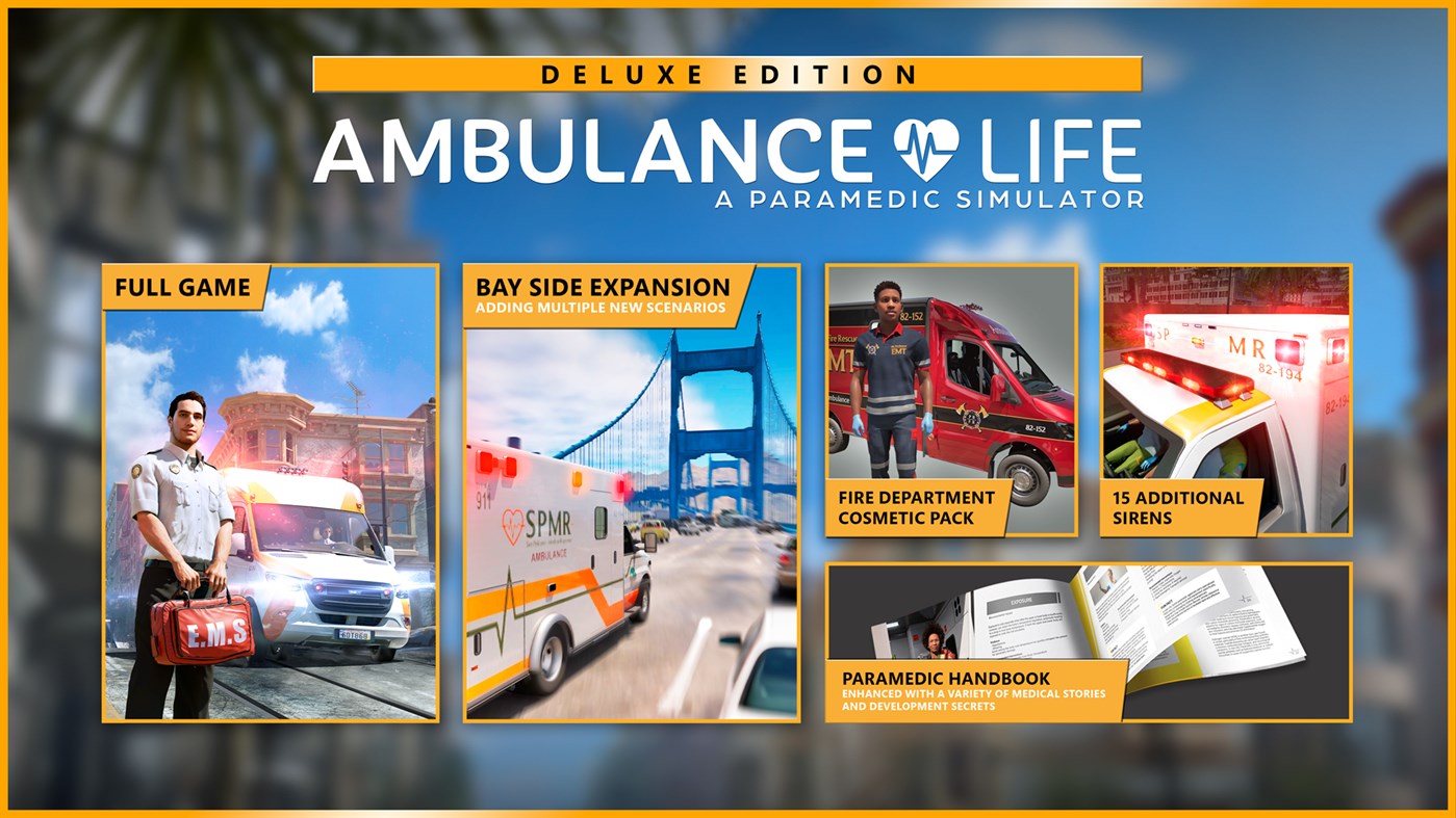 #6. Ambulance Life - Deluxe Edition (Xbox) 由: Nacon
