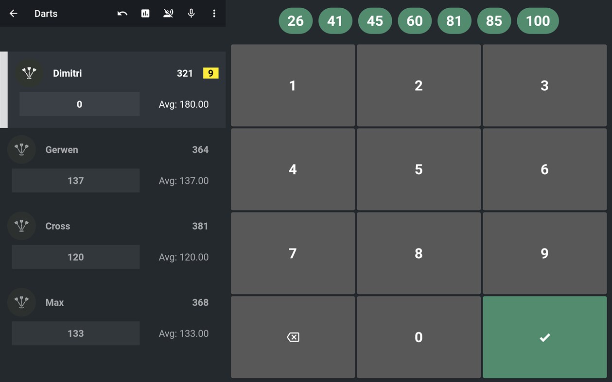 #3. DARTS Scoreboard 2026 (Windows) By: HIG Studio
