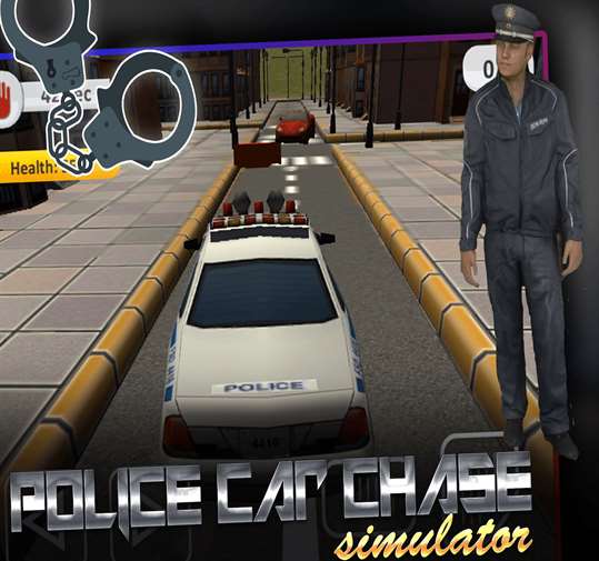 Police Car Chase Simulator 3D screenshot 5