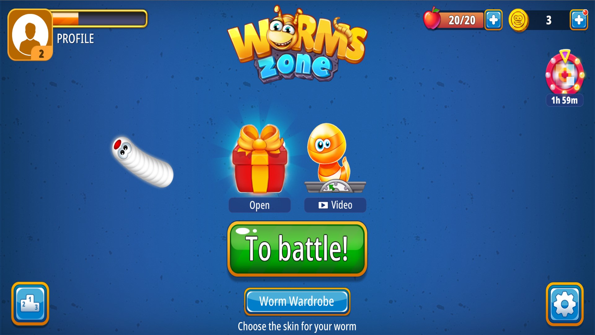 Imatge 1 Worm Zone A Slithery Snake windows