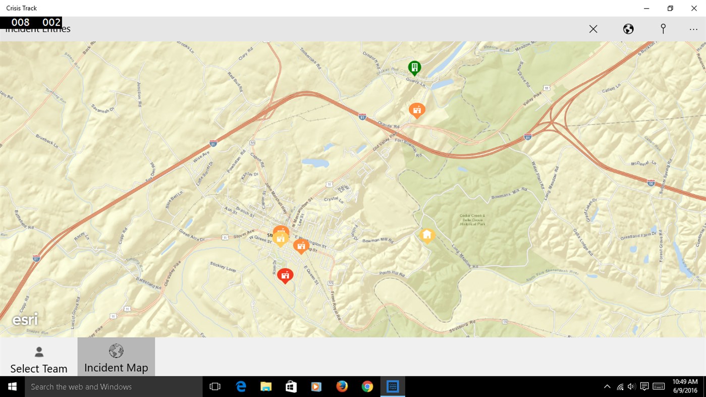 #2. Crisis Track (Windows) By: Juvare LLC