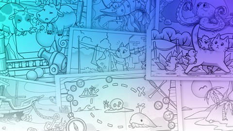 Coloring Book: Complete Bundle - 396 drawings