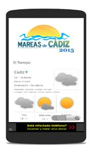 Mareas de Cádiz screenshot 2