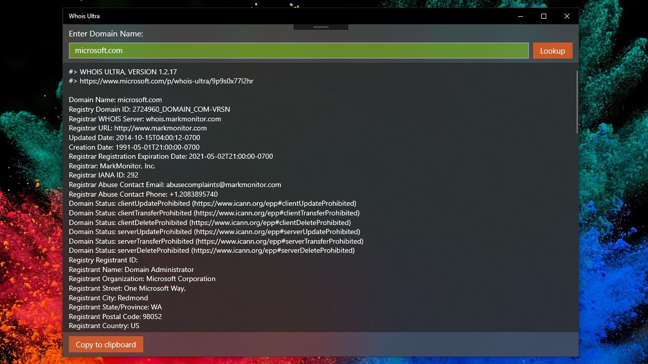 Whois Ultra - Official app in the Microsoft Store