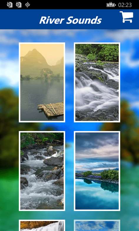 River Sounds:Soothing River Sounds for Mind Therapy Screenshots 1
