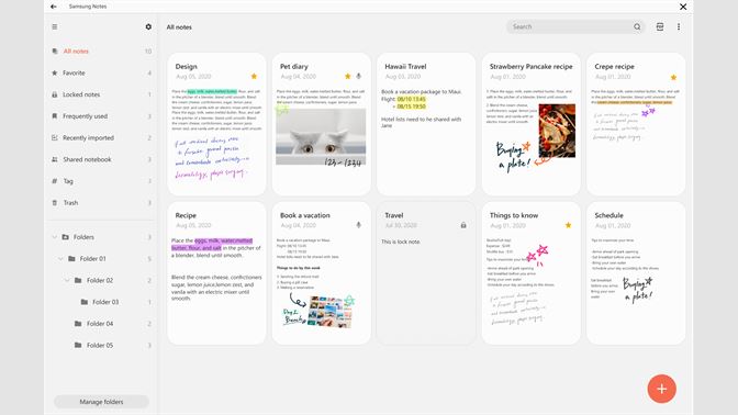 get samsung notes microsoft store