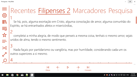Portuguese : Holy Bible Screenshots 1