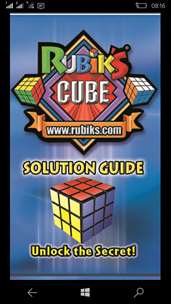 Rubiks solution screenshot 1
